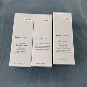 Skinceuticals Trio – Phyto Corrective + H.A. Intensifier + C E Ferulic (30ml ea